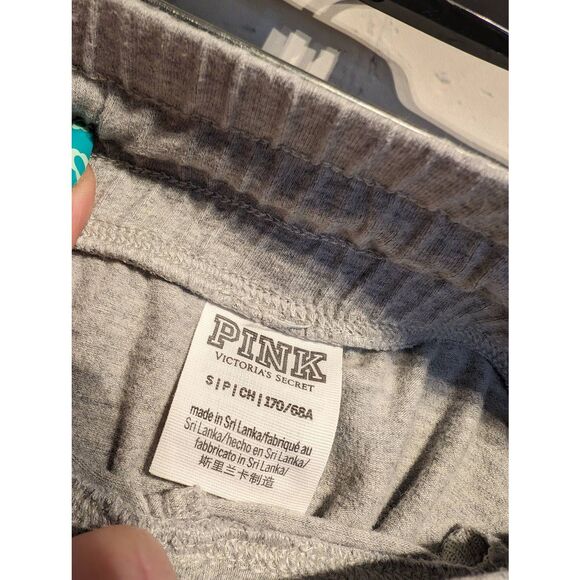 PINK lightweight cotton joggers with pockets small * - Picture 5 of 5